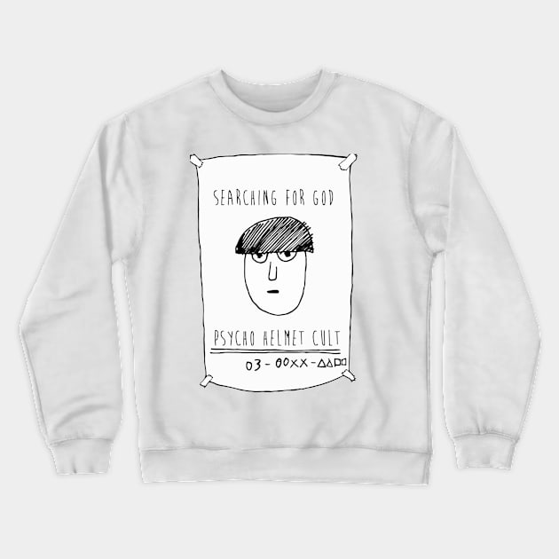 Psycho Cult Crewneck Sweatshirt by animune